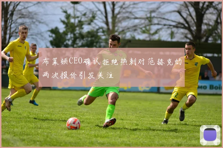 布莱顿CEO确认拒绝热刺对范赫克的两次报价引发关注